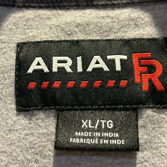 Ariat FR men XL insulated shirt jacket - Picture 4 of 8